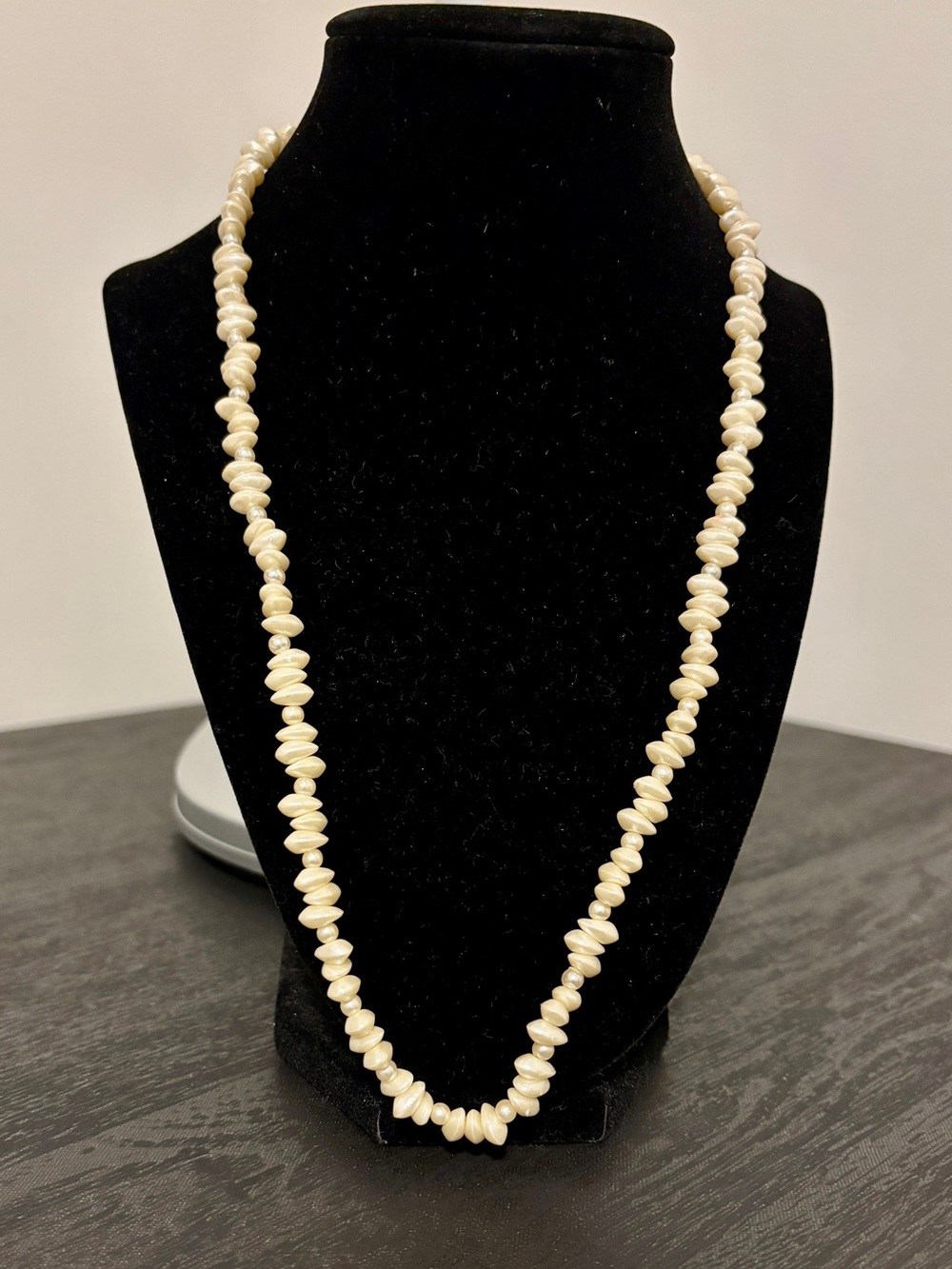 Classic Cream Freshwater Pearl Chip Necklace